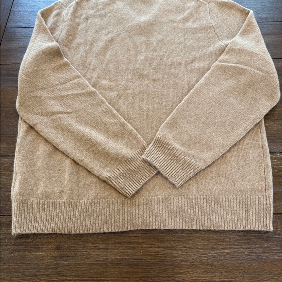 J. Crew Relaxed midweight cashmere V-neck sweater XL - Picture 12 of 12